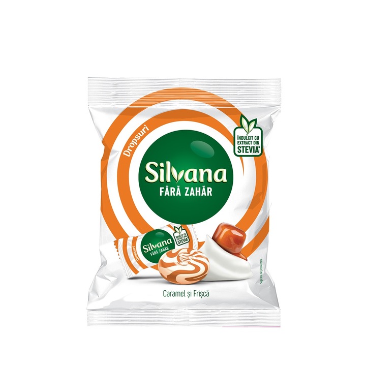 Бебешко мляко на прах, Silvana, Карамел & Сметана, без добавена захар, 60 г, 1 брой