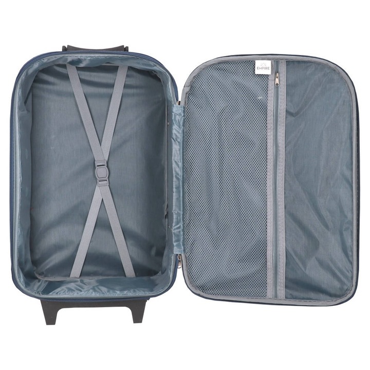 Куфар Empire Havana, мек, черен, 3 броя