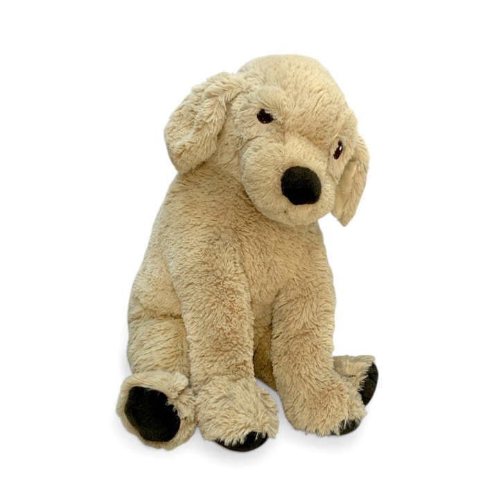 Плюшена играчка Chippo 21-133-207, Куче, Мек плюш, 40 см, Бежов