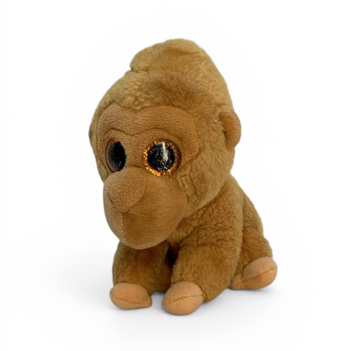 Плюшена играчка Chippo 21-66-329, Маймунка, Мек плюш, 16 см, Кафяв