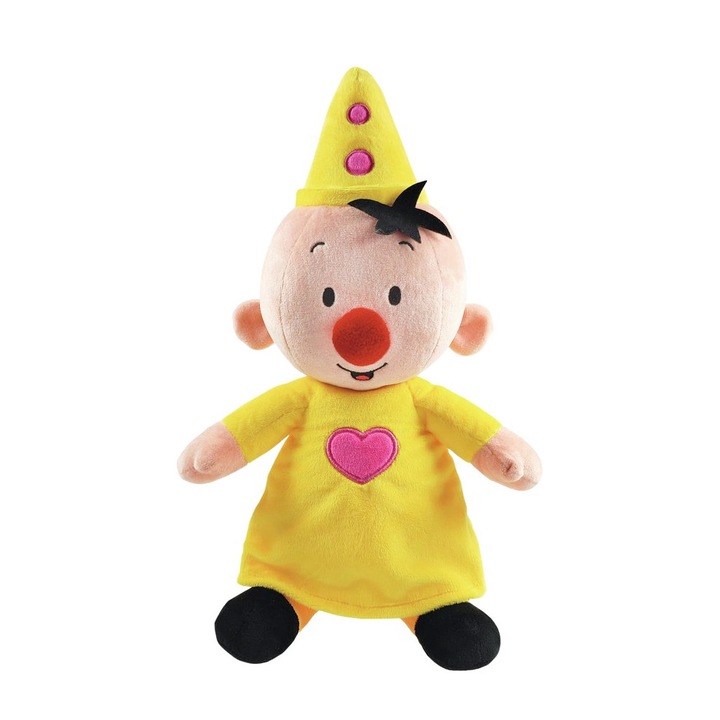 Плюшена играчка Chippo 21-66-333, Bumba, Вграден звуков ефект, Мек плюш, 25 см, Жълт