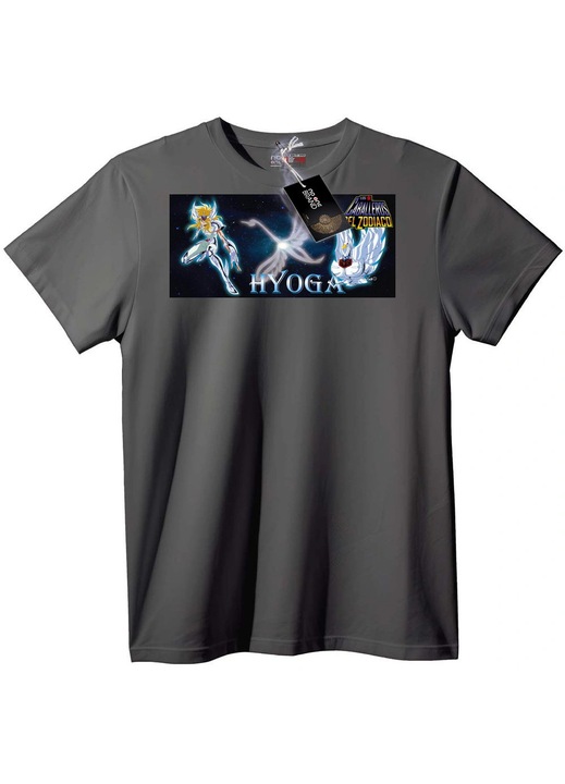 Hyoga Saint Seiya Anime póló, Szürke