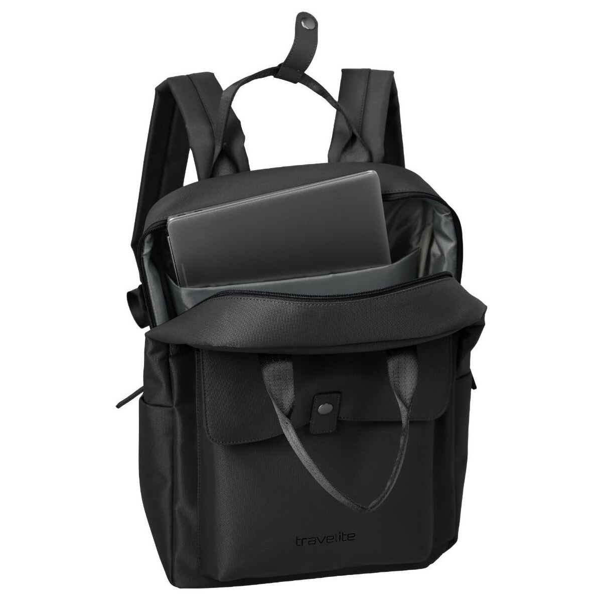 Travelite ville backpack black