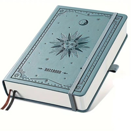 Jurnal A5 cu pagini liniate, copertă hardcover, 400 pagini