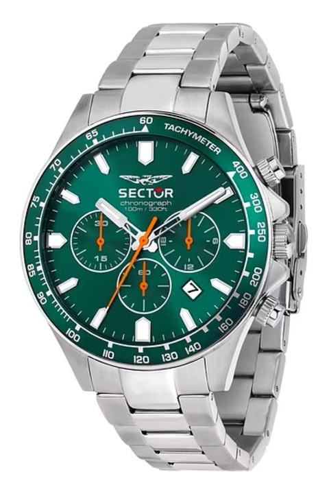 Sector, Ceas cronograf 230 Collection, Argintiu