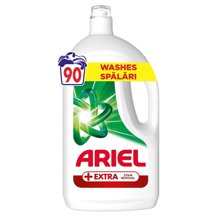 Ariel Extra folteltávolító folyékony mosószer, 90 mosás