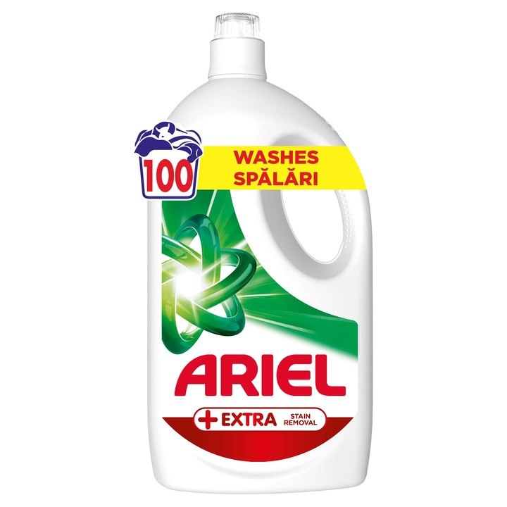 Ariel Extra folteltávolító folyékony mosószer, 100 mosás