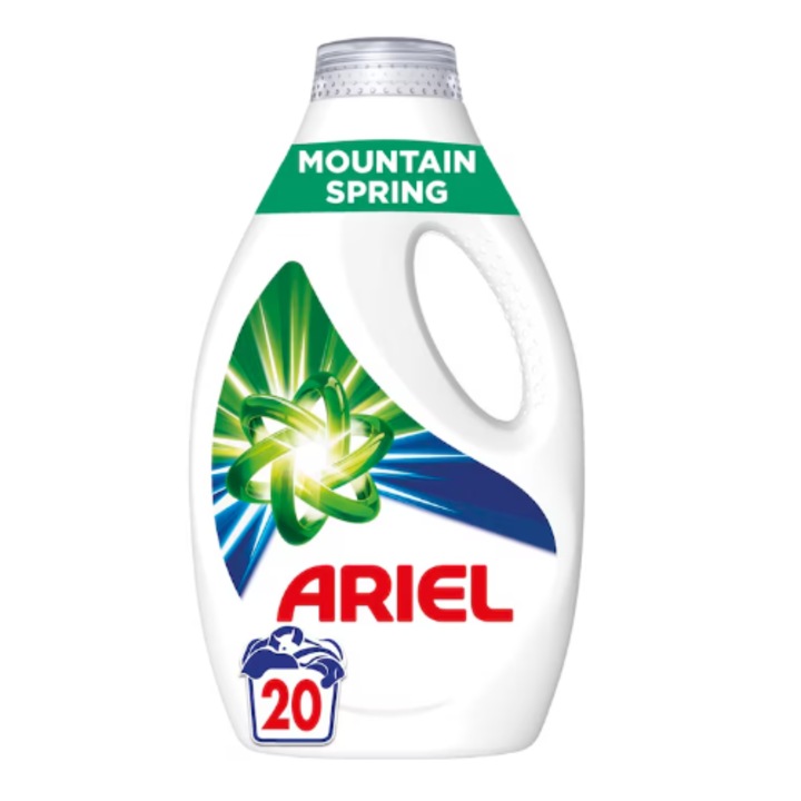 Ariel Mountain Spring folyékony mosószer, 20 mosásra