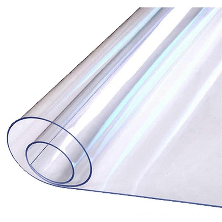 Covor PVC transparent 40x60cm, protectie pentru podea, covor pentru birou, set