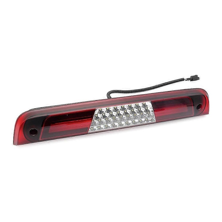Magasan elhelyezett LED féklámpa RAM 1500 2019-2023 modellekhez, piros, IP67 vízálló, teljes készlet