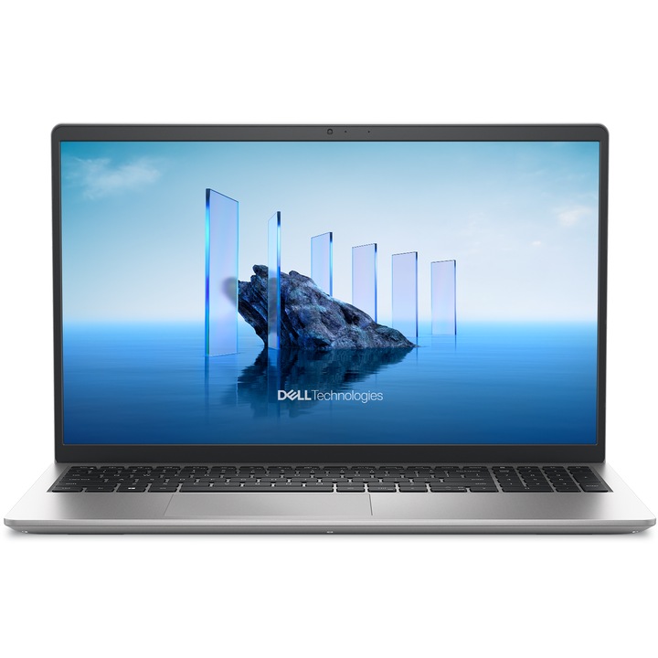 Лаптоп Dell Pro 15 Essential PV15250, PV15250.RPLU.004.P.UBU.16GB.250SSD, 15.6", Intel Core 3 100U (6-ядрен), Intel Iris Xe Graphics, 16 GB 4400 MHz DDR5, Сребрист