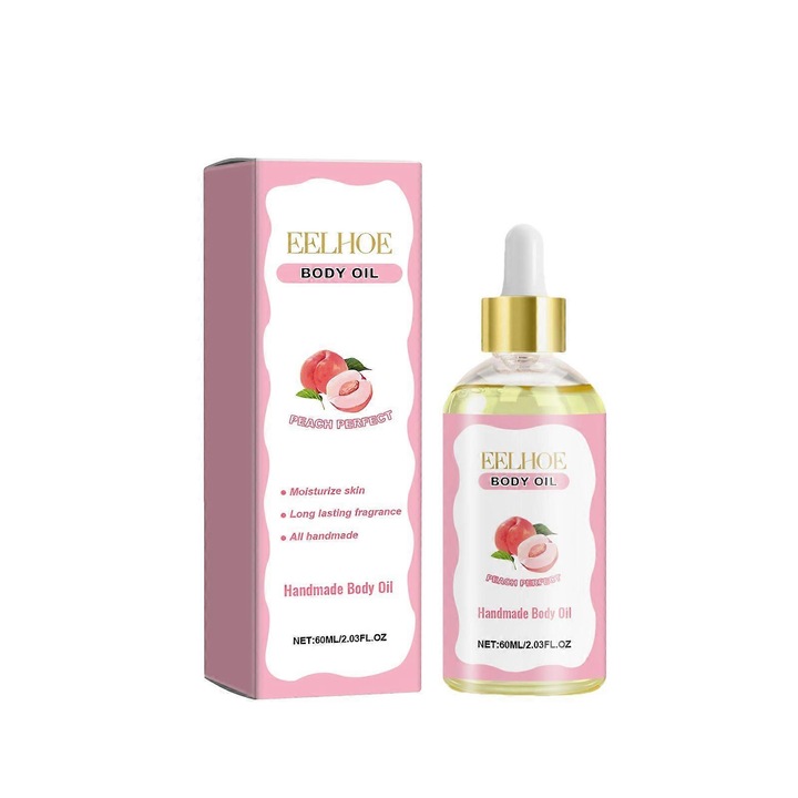 EELHOE kézműves testolaj, csökkenti a bőr érdességét, hidratáló, 100ml