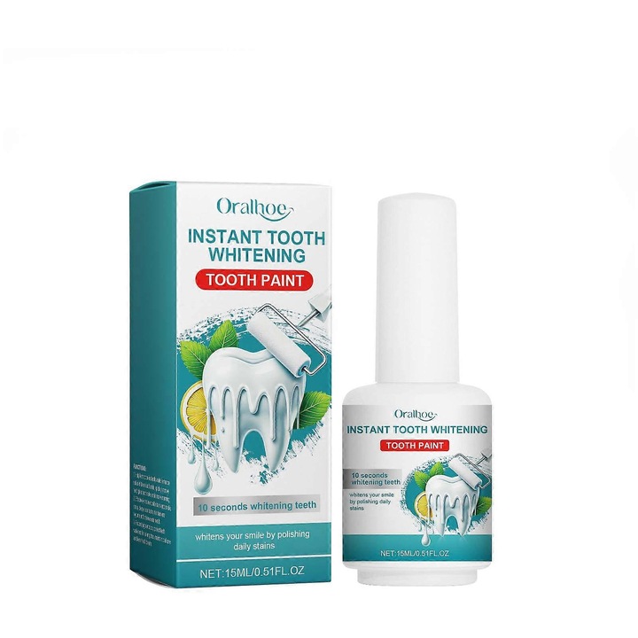 ORALHOE fogfesték, fogápolás, pigmentfolt elleni, C-vitaminnal, 50ml