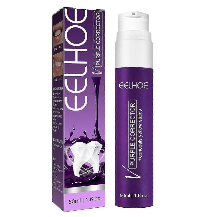 Eelhoe 50ml fogkrém a fogkrém eltávolítására