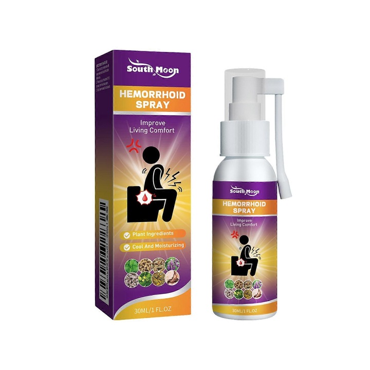 South Moon testpermet férfiaknak, 1 db, anális diszkomfortra, 150 ml
