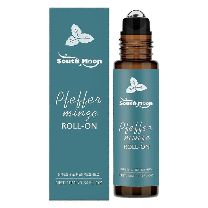 Ulei esential aromaterapie, South Moon, Peppermint, 10ml, 9x2.5x2.5cm