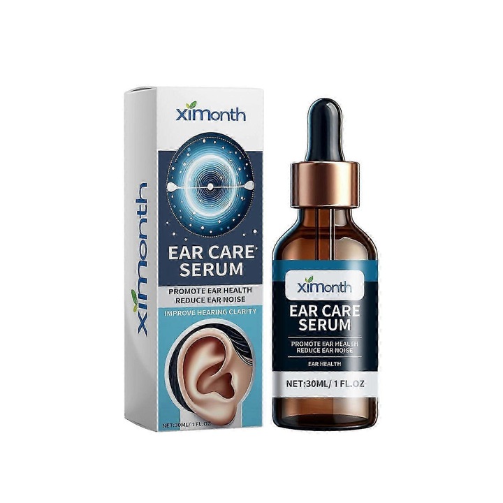 Fülápoló szérum, Ximonth, természetes Ginkgo és fokhagyma kivonatok, 30ml
