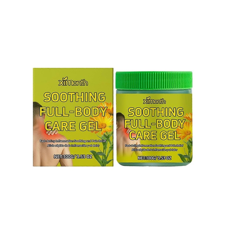 Testápoló gél, Ximonth, 100g, izmokra, gyengéd formula