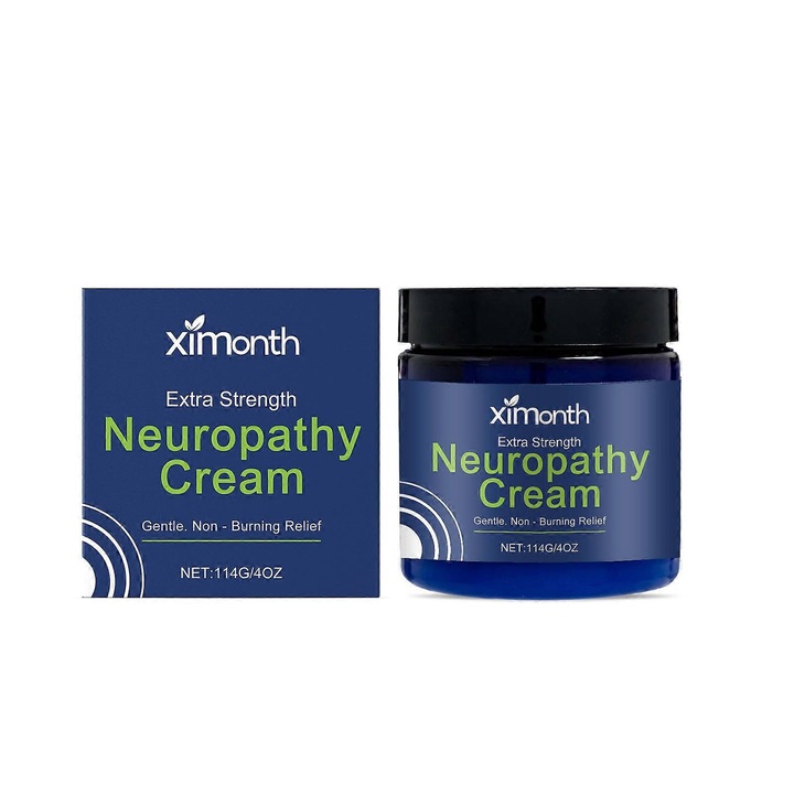 Crema pentru dureri neuropatice, Ximonth, 113g, pentru picioare, maini, spate, umeri, absorbtie rapida