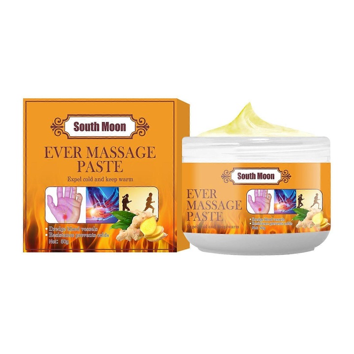 Ízületi krém, South Moon, cédrussal és rozmaringgal, 50ml