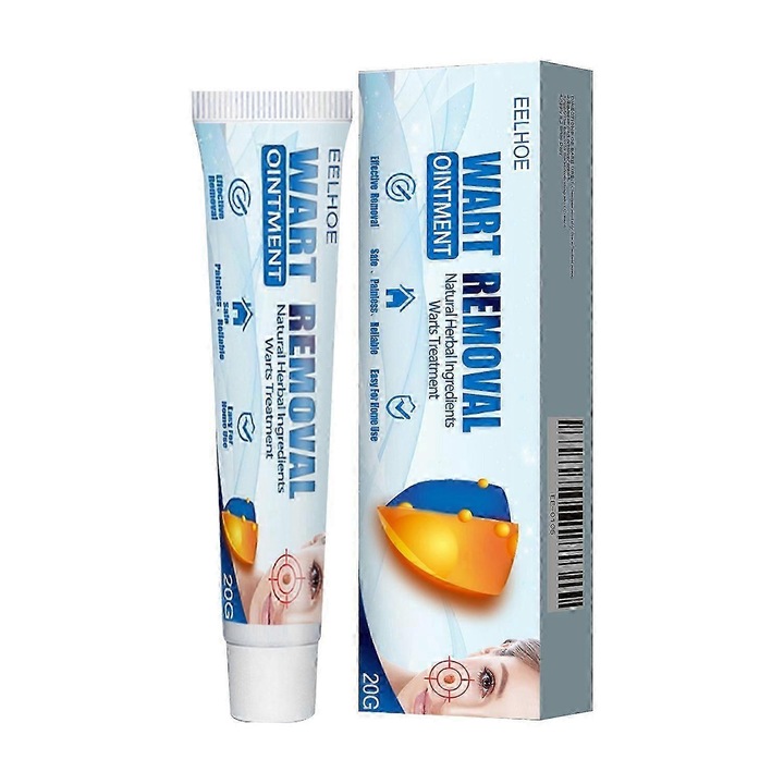 Crema pentru indepartarea negilor EELHOE 20g, gel cu actiune rapida, pentru fata, maini, picioare