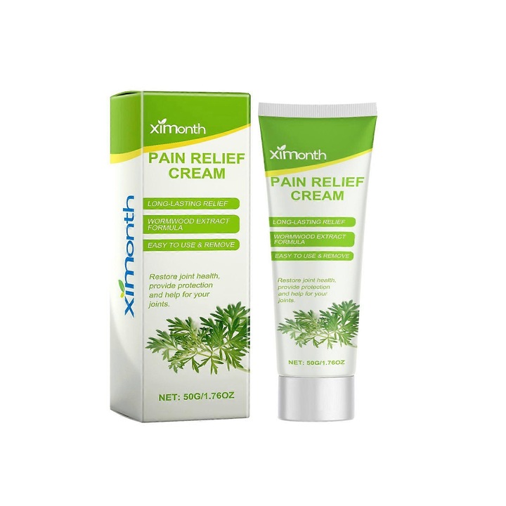 Fájdalomcsillapító krém, Ximonth, 50g, gyulladáscsökkentő, relaxáló és regeneráló