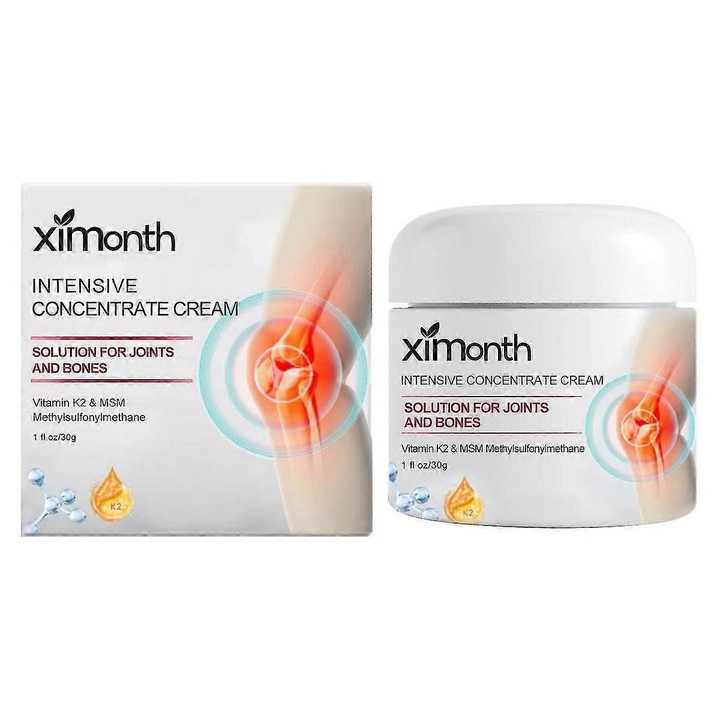 Ximonth ízületi fájdalomcsillapító krém, 30g, kondroitin, glükozamin, árnika kivonat