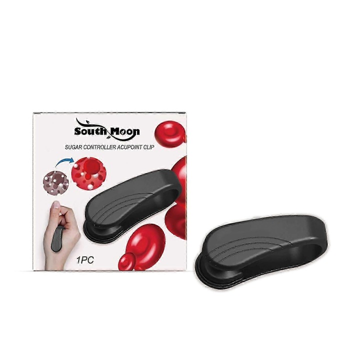 Clip de masaj acupoint pentru mana, South Moon, 1 buc, plastic, usor de utilizat