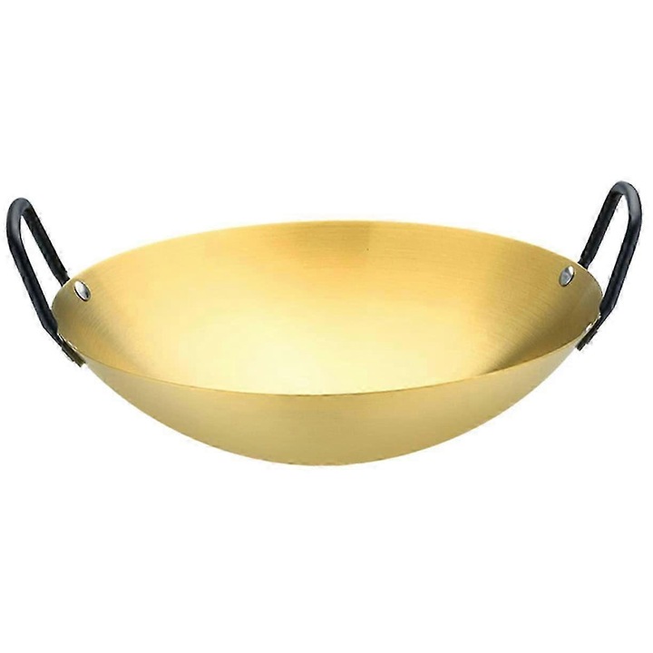 Oala cu doua manere, stil coreean, inox, pentru gatit in aer liber, set