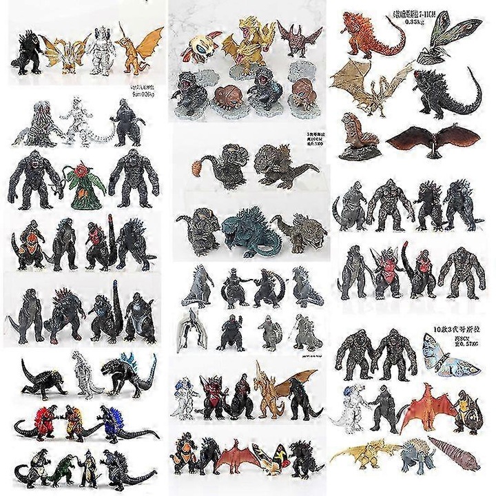 Figurina Godzilla, 1/6, PVC, set soldat, 25-26cm