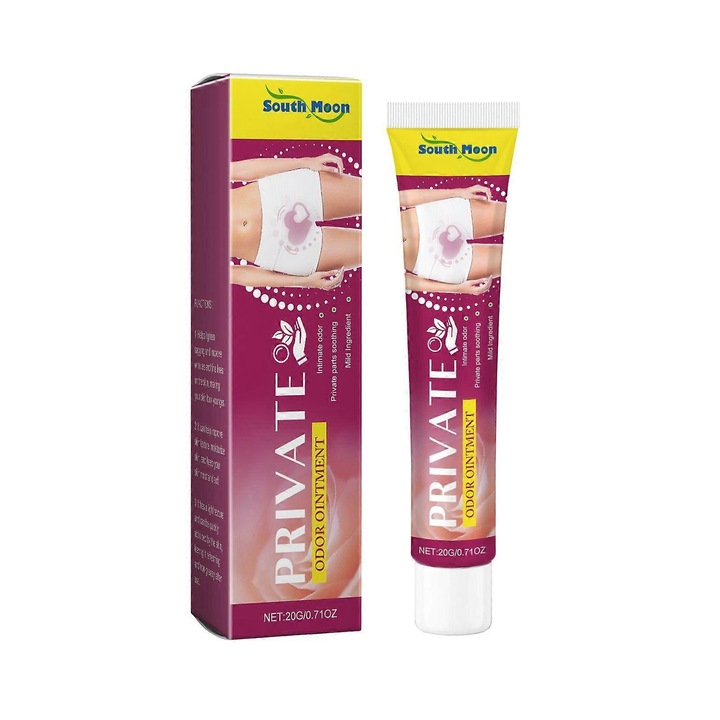 Crema antibacteriana pentru zona intima, South Moon, delicata si hranitoare