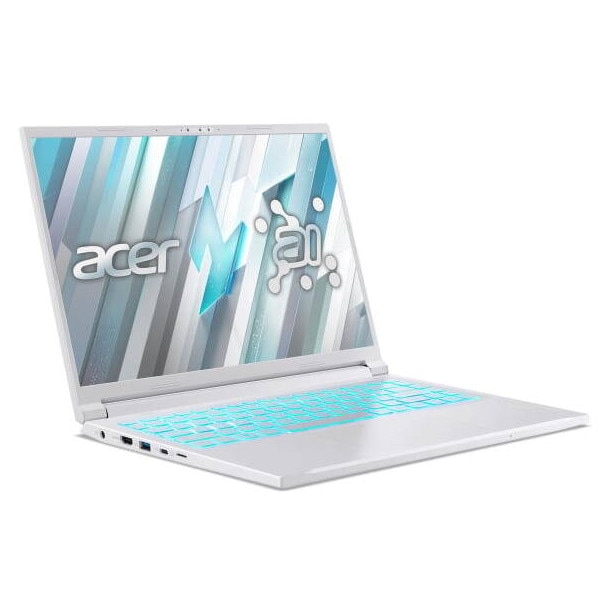 Laptop Acer Nitro V14 AI WQXGA 14.5 inch AMD Ryzen AI 7 350 16GB 1TB SSD RTX 5050 Free Dos White