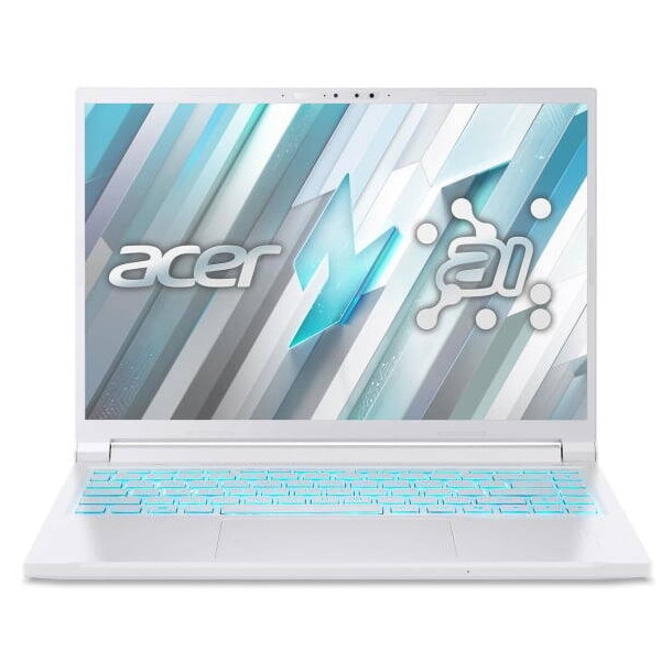Laptop Acer Nitro V14 AI WQXGA 14.5 inch AMD Ryzen AI 7 350 16GB 1TB SSD RTX 5050 Free Dos White