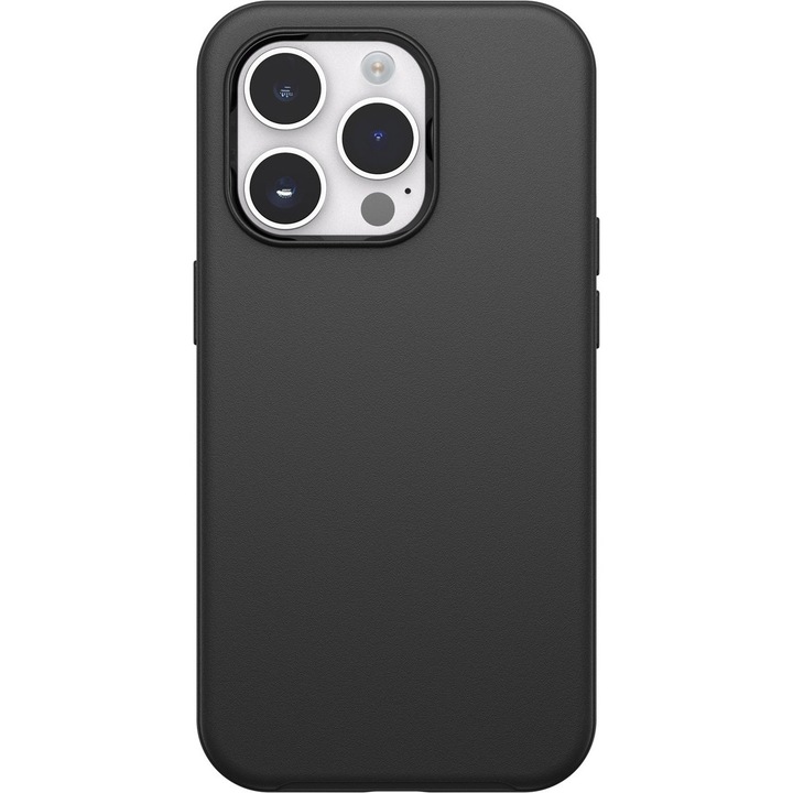 Калъф OtterBox Symmetry+ за iPhone 14 Pro Max с MagSafe, тънък, удароустойчив, черен