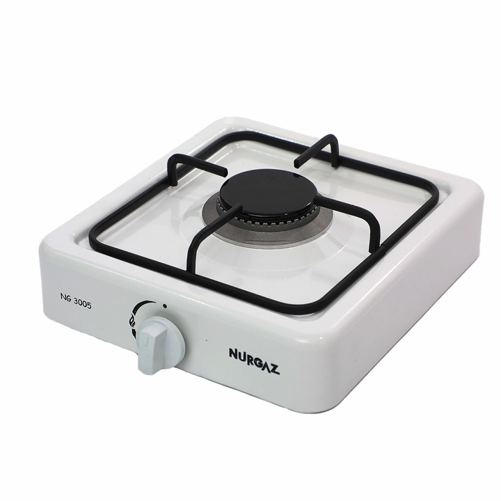 Aragaz cu 1 ochi Nurgaz, Alb