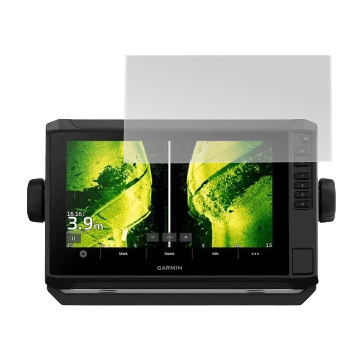 Folie Protectie Sonar Garmin Echomap UHD2 92SV, NaviArmor Ultra-Matte Pro, Anti-Reflexie, Tehnologie Nano-Shield, Protectie la Socuri si Zgarieturi, Vizibilitate Maxima in Soare Puternic, Strat Oleofob, Impiedica Formarea Petelor de Calcar, Mat
