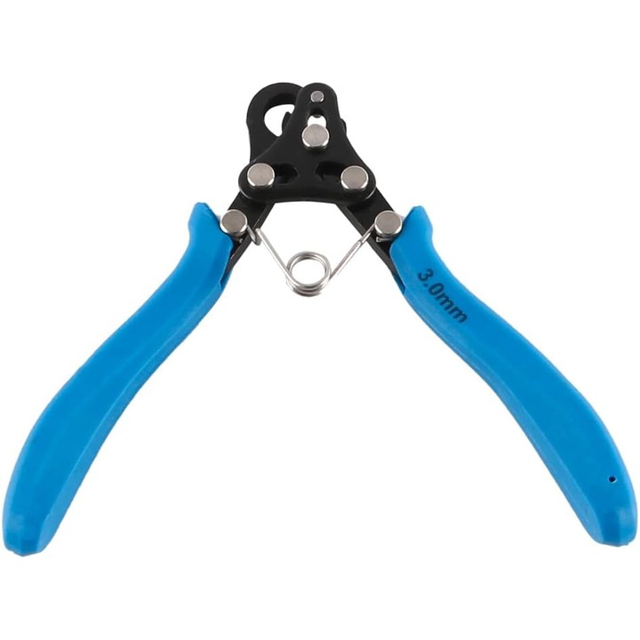 Clesti pentru bijuterii, unelte multifunctionale, 3mm, albastru