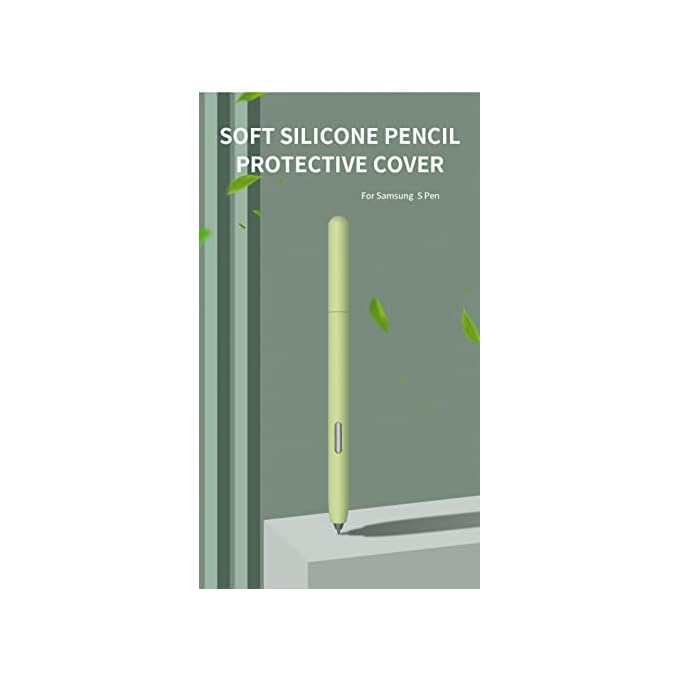 Husa de protectie din silicon pentru S Pen Samsung Galaxy Tab S7 FE/S7/S7 Plus/S8/S8 Plus/S8 Ultra, roz, ultra-subtire