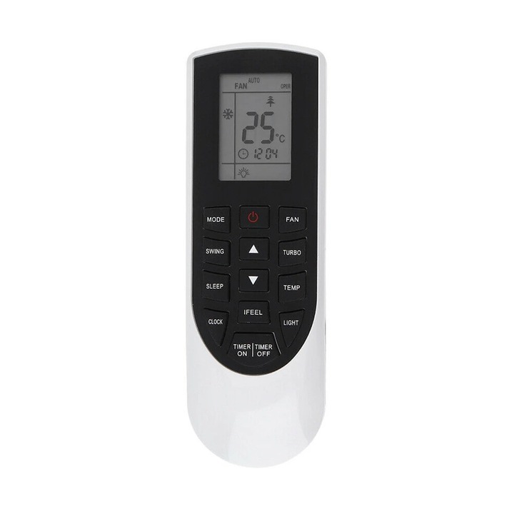 Telecomanda infrarosu pentru aparat de climatizare, set, fara baterii