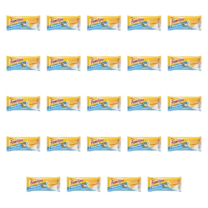 Napolitane familiale, Jutrzenka, cocos, set 24 bucati, 180 g
