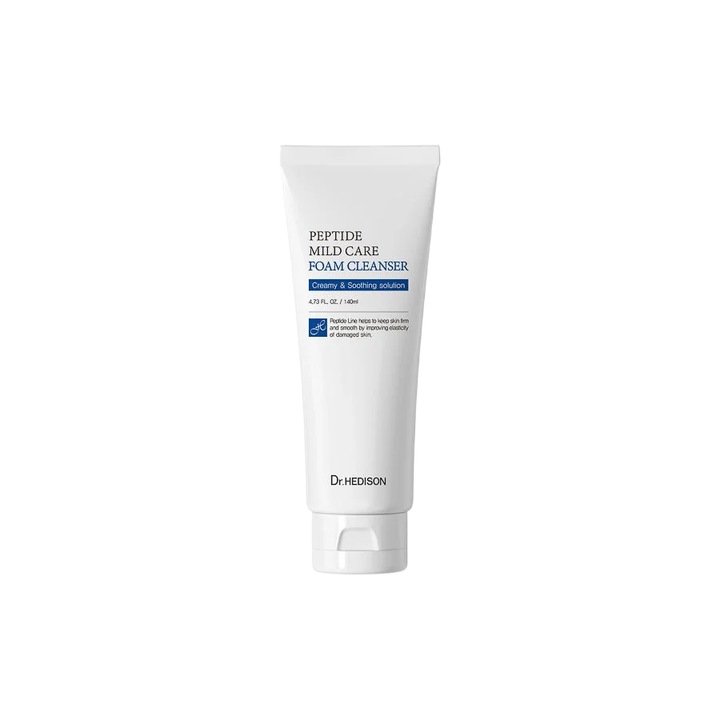 Spuma de curățare Dr. Hedison Peptide 140ml, eliminare impurități