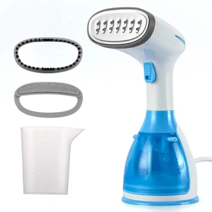 Fier de calcat portabil cu abur 1500W, 280ml, design fara scurgeri, utilizare orizontala si verticala