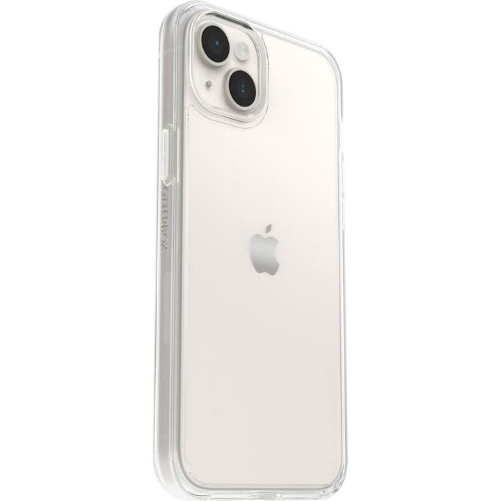 Калъф OtterBox Symmetry Series за iPhone 14 Plus, тънък, удароустойчив, прозрачен
