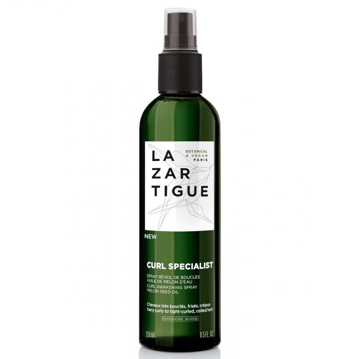 Spray tratament pentru păr, Lazartigue, Curl Specialist, activare bucle, 250 ml