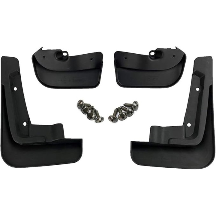 Set aparatori noroi VW Transporter T5 T6 Multivan Caravelle, fata + spate, 4 bucati, cod 7H0075111 7H0075101