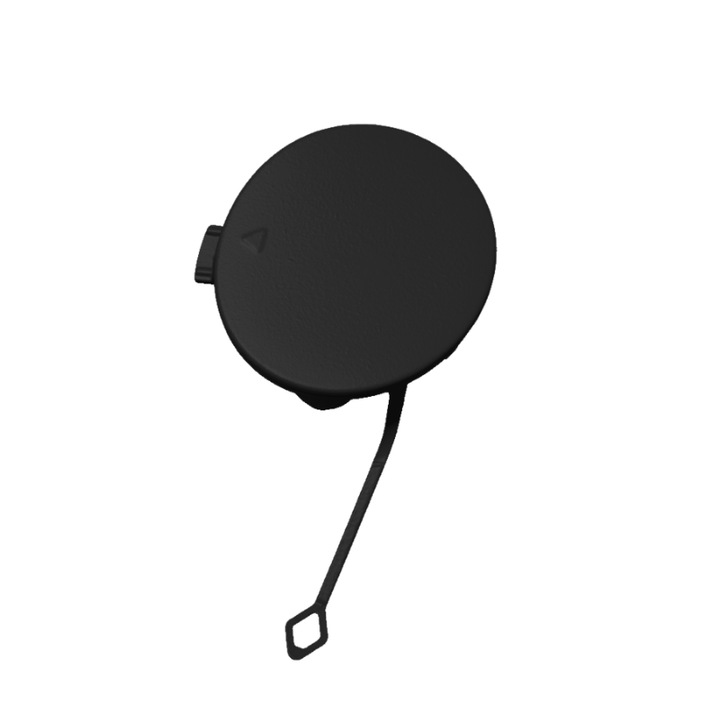 Capac carlig tractare BMW G30, negru, din ABS, 3D