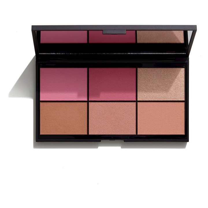 Paletă multifuncțională de farduri Gosh Mix & Match, 6 nuanțe, multicolor, 16 g