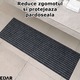 Mocheta autoadeziva EDAR tip rola, absorbanta, gri, 40x300 cm
