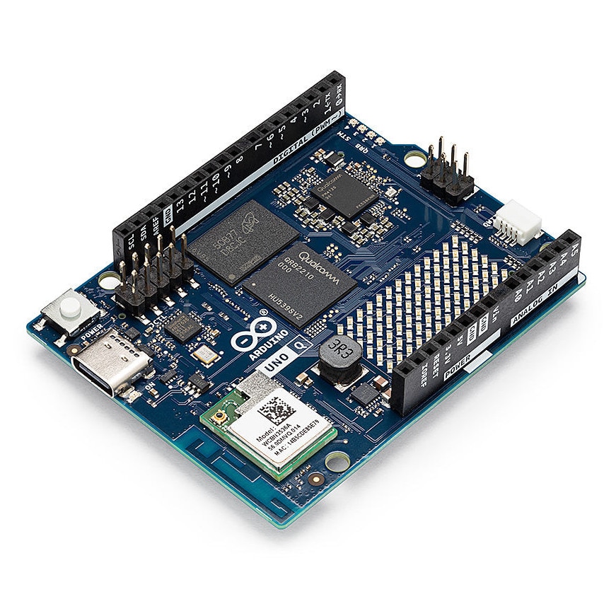 Placi Arduino Placă dezvoltare Arduino UNO Q, quad-core 2.0 GHz, 4 GB RAM, 32 GB ...