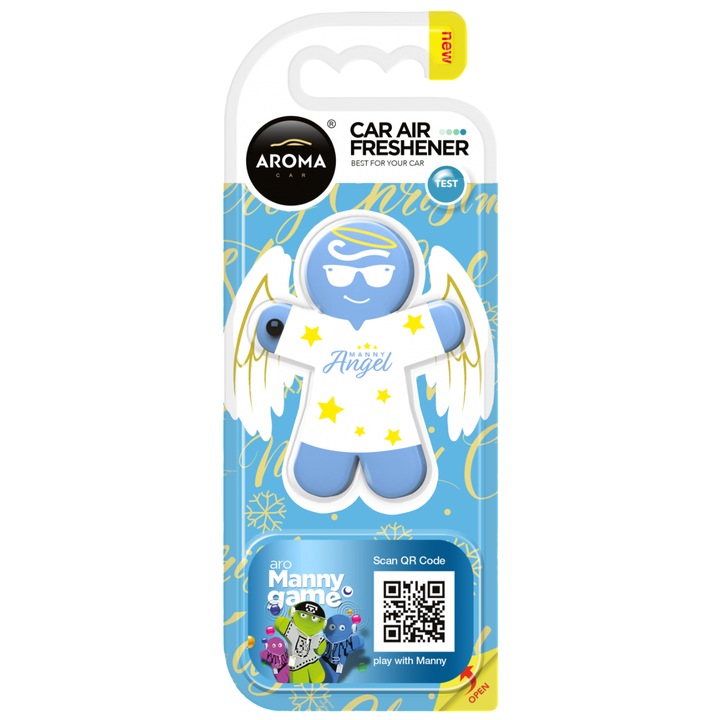 Odorizant auto, Aroma Car, Xmas Angel, figurina, parfum Angel